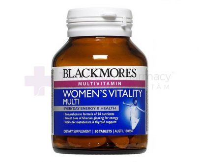 TPCN Vitamin tổng hợp cho nữ Blackmores Women's Vitality Multi